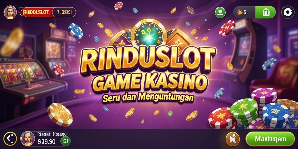 Tampilan gameplay RINDUSLOT yang seru dan menarik.