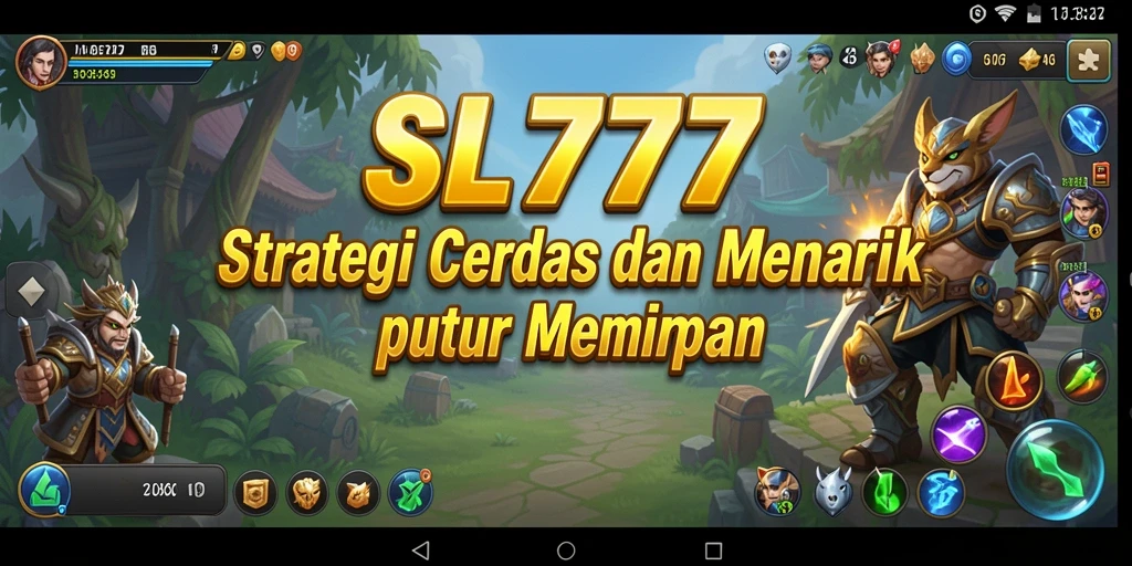 Tampilan gameplay SL777 yang penuh aksi dan strategi mendalam.